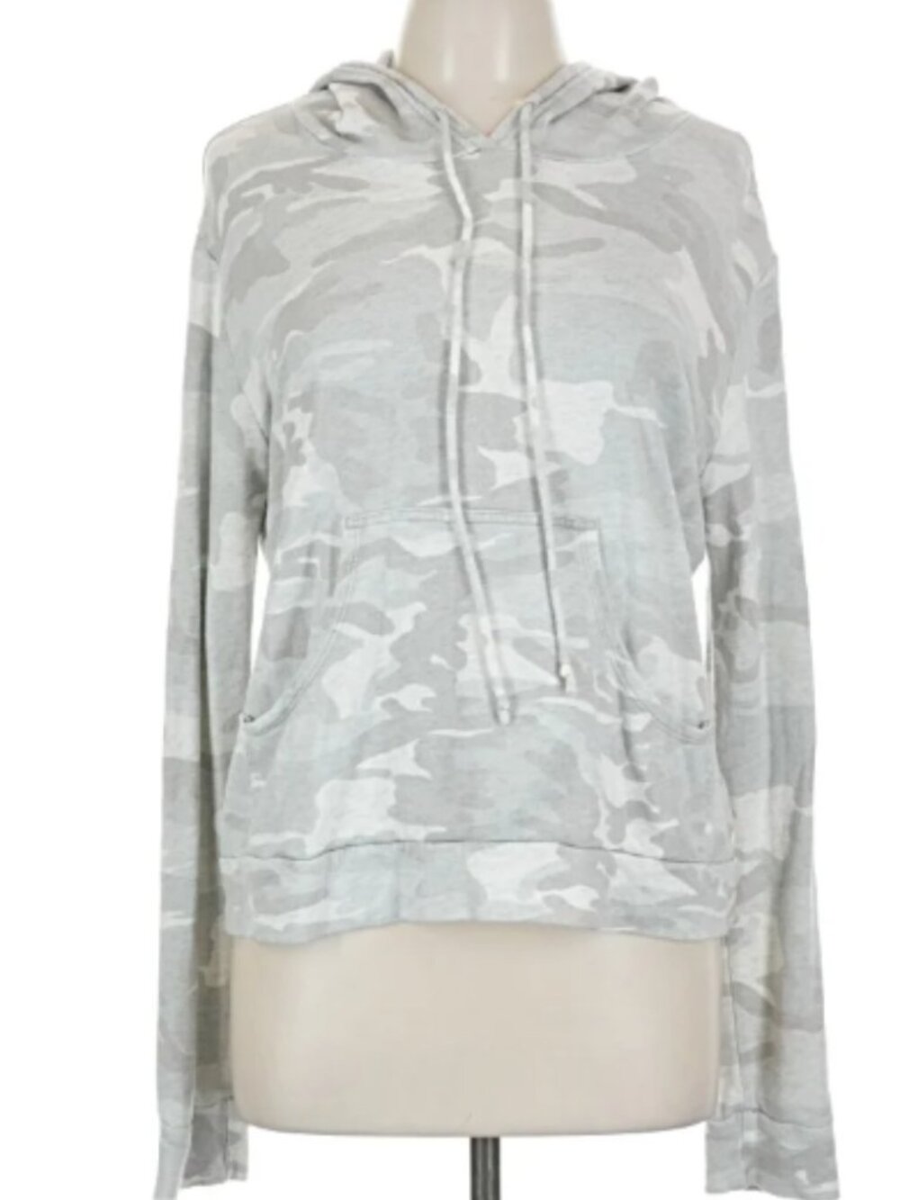 Michael Lauren Ladies Camo Print Hoodie Sweater Size Large